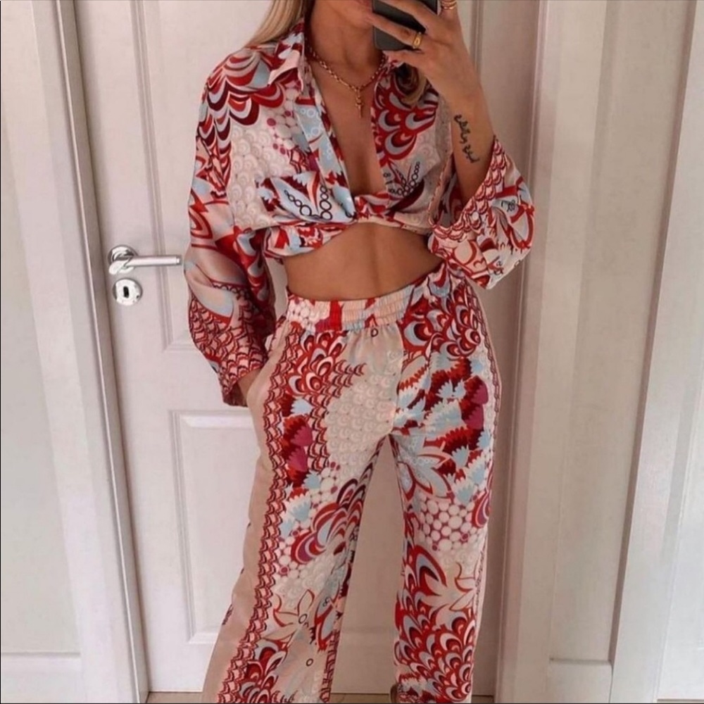 Zara Blogger's Fave Printed Trouser
